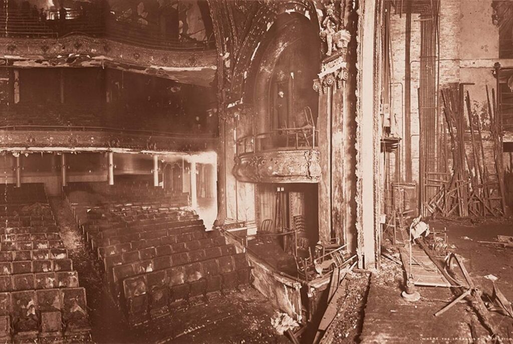The Iroquois Theatre After The Fire.