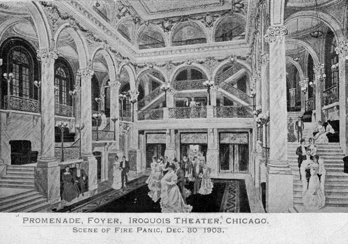 The Iroquois Theatre's Foyer