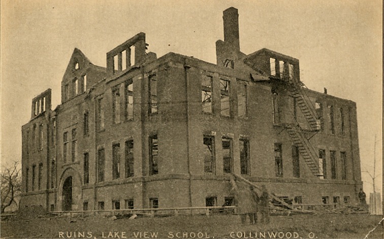 The Remains of the Lake View School.