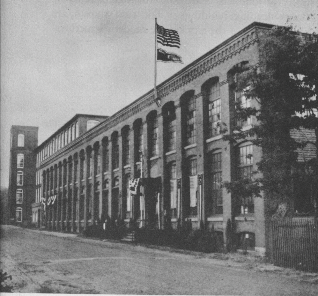1940. Plant No. 2 in Fitchburg was added. Plant 2A is at rear.